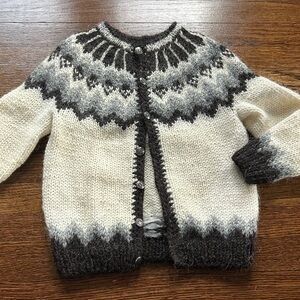 Handknitting Association of Iceland Wool Cardigan